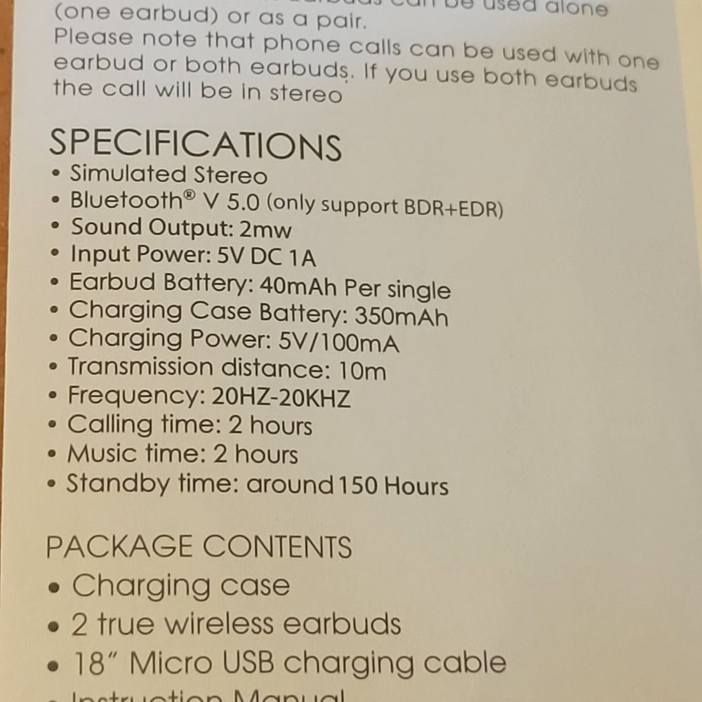 Earbuds - Picture 2 of 4
